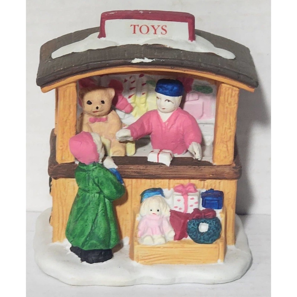 Noma Dickensville Collectibles Village Porcelain Toy Stand 1995